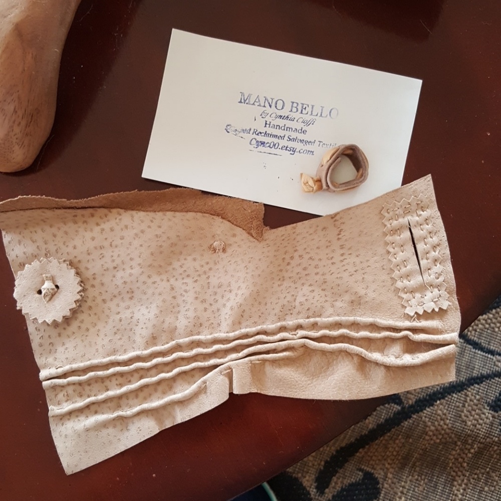 Leather cuff